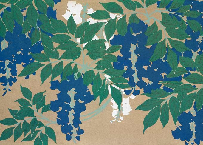 Wisteria Floral Print