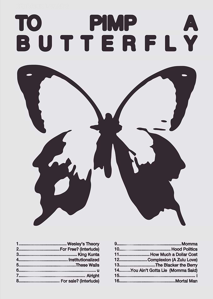 To Pimp a Butterfly Album Cover