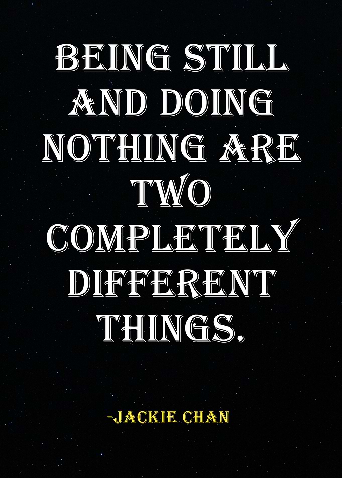 Jackie Chan Quote