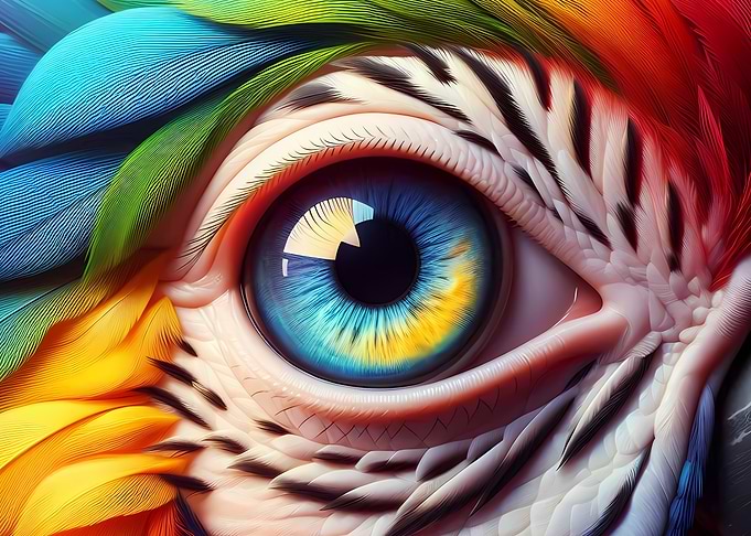 Jungle Jewel: The Eye of the Tropical Songbird