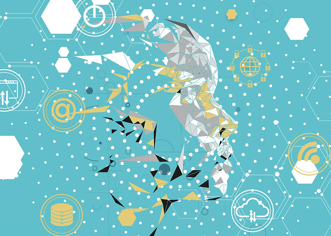 Abstract Tech Illustration