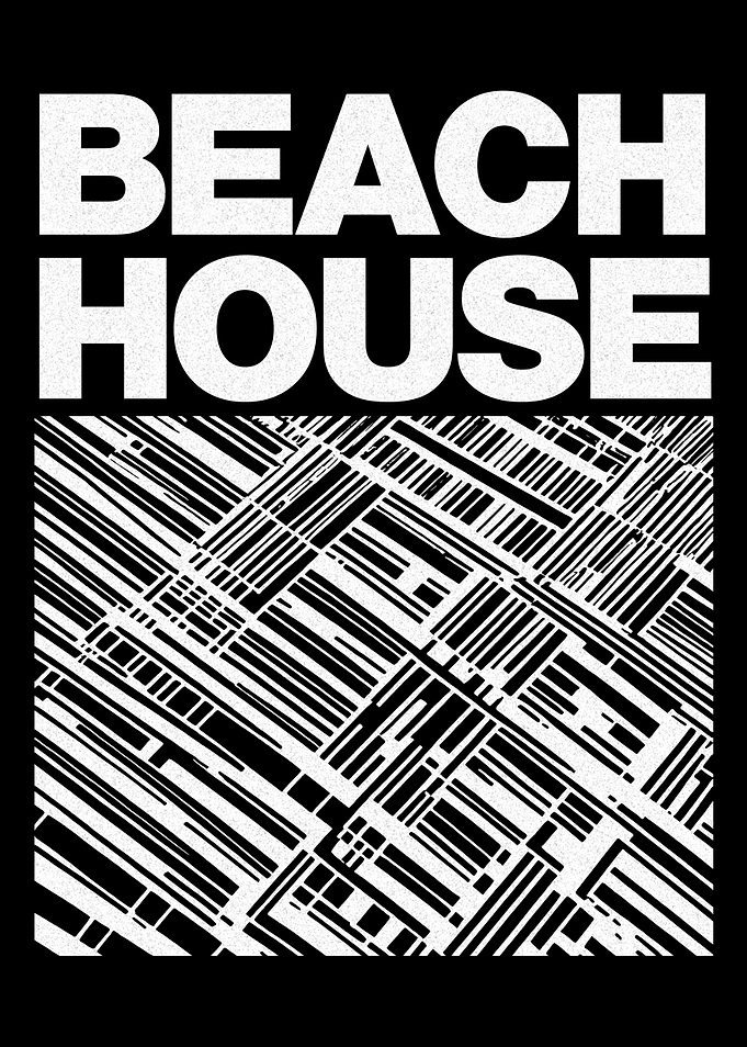 Beach House Band Poster