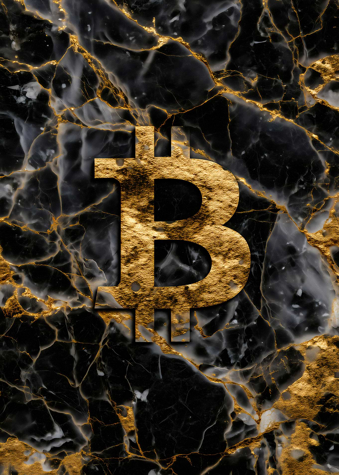 Golden Bitcoin Symbol