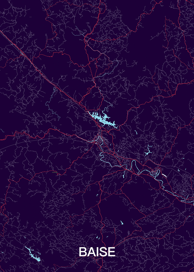 Baise City Map