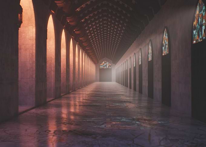 Mysterious Hallway Corridor