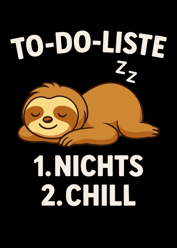 Sloth To-Do List