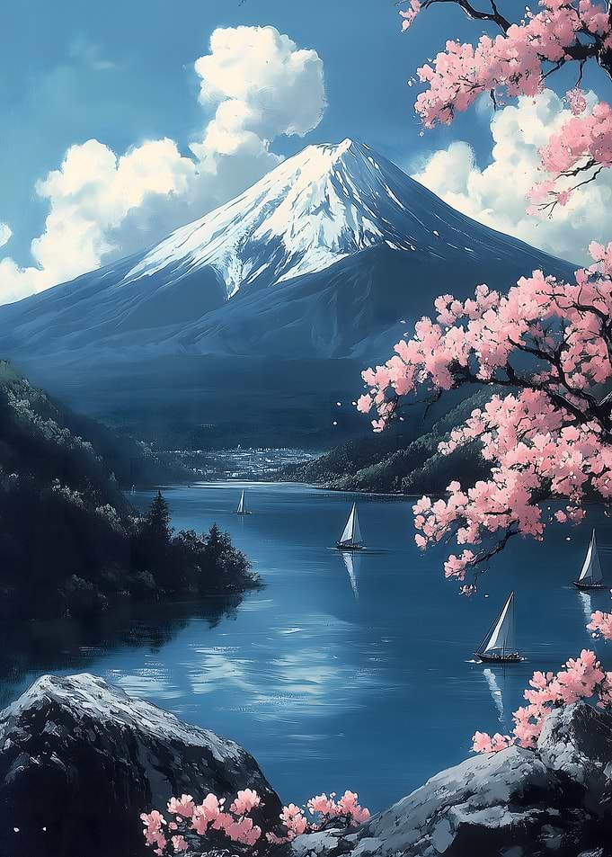 Mount Fuji Landscape