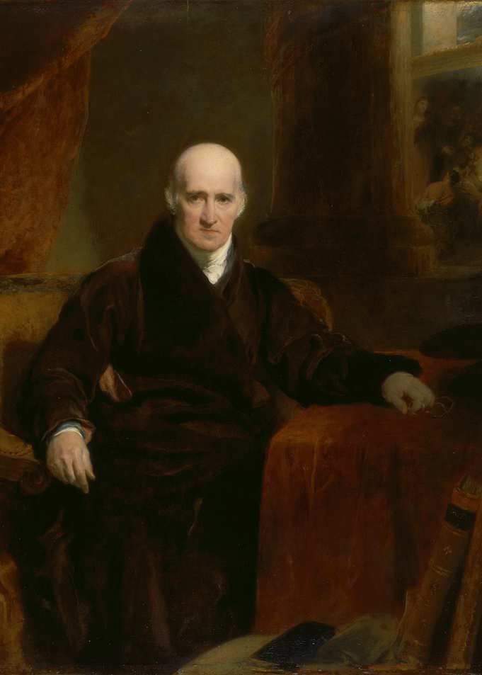 Portrait of a Man in a Brown Robe