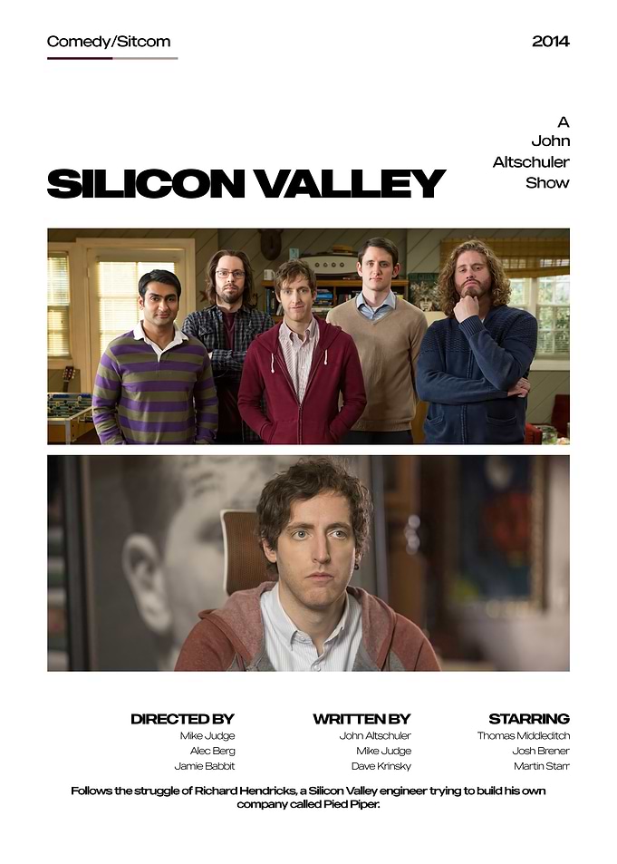Silicon Valley TV Show Poster