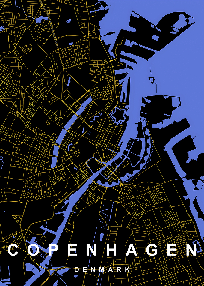 Copenhagen City Map