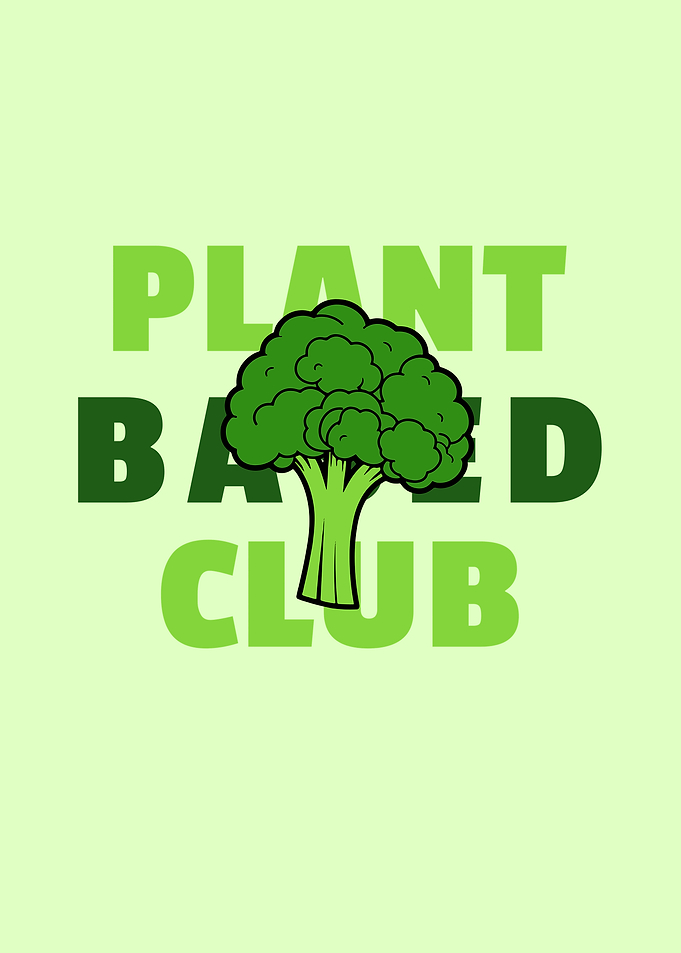 Plant Based Club Broccoli Vegan Vegetarian