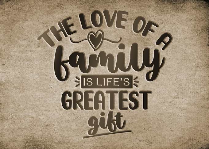 The love of a family