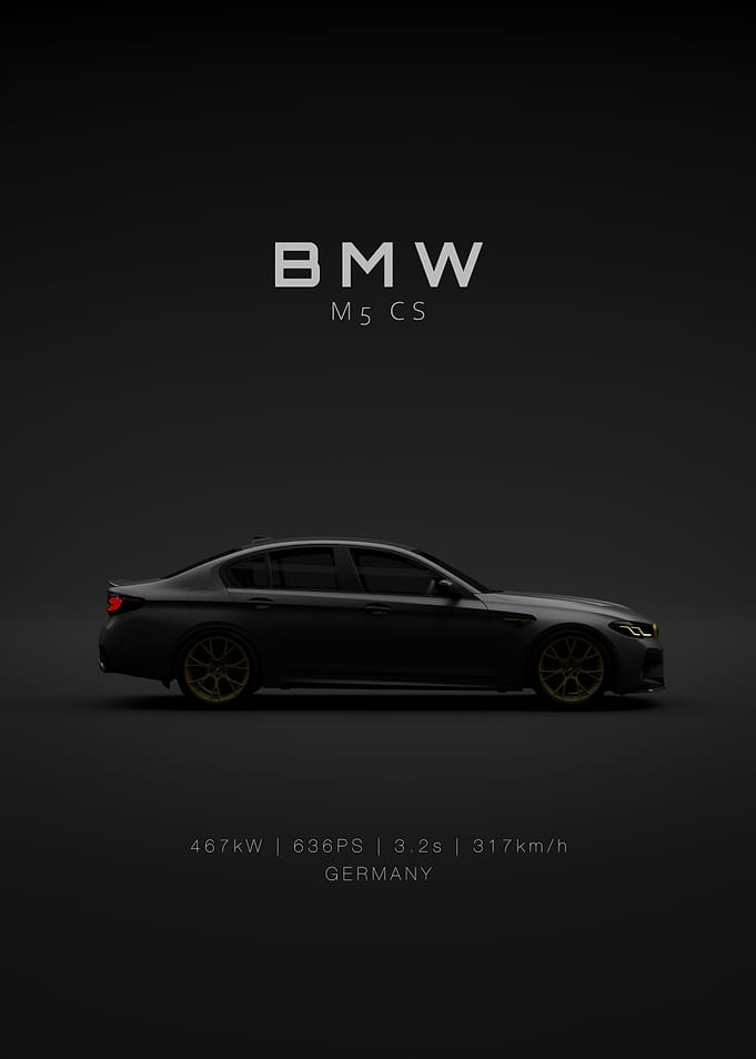 BMW M5 CS F90 - Black - Specs