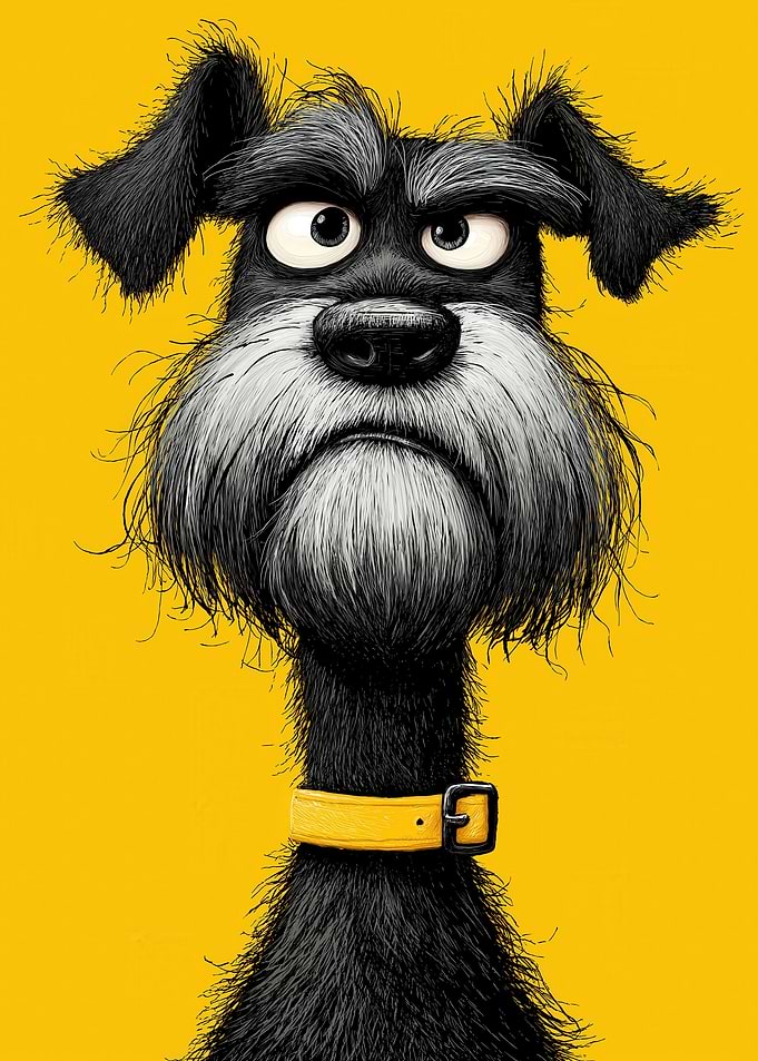 Grumpy Dog