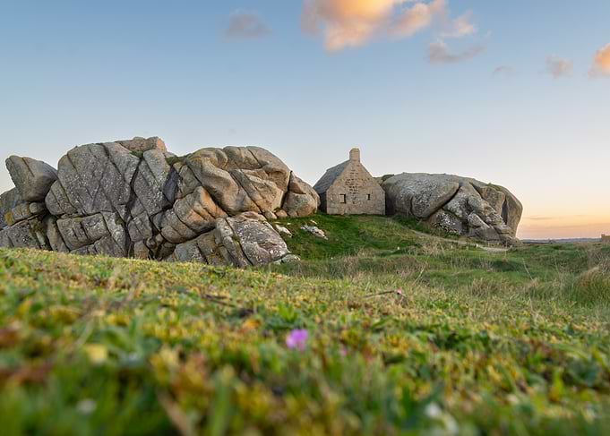 Stone House on a Hill