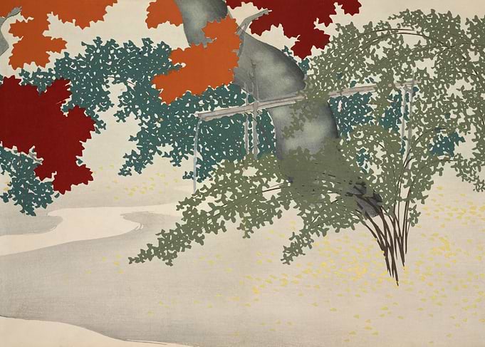 Japanese Garden Print