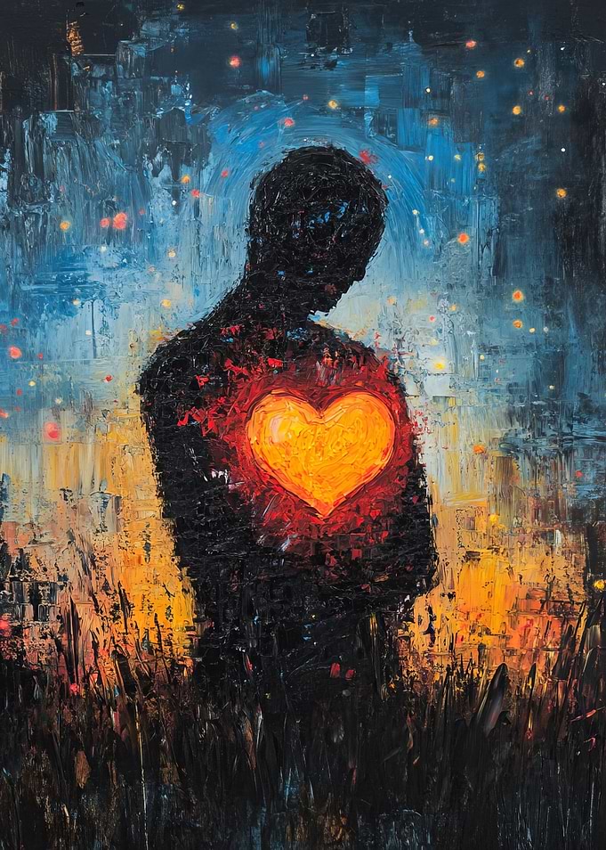 Heart of Gold Painting