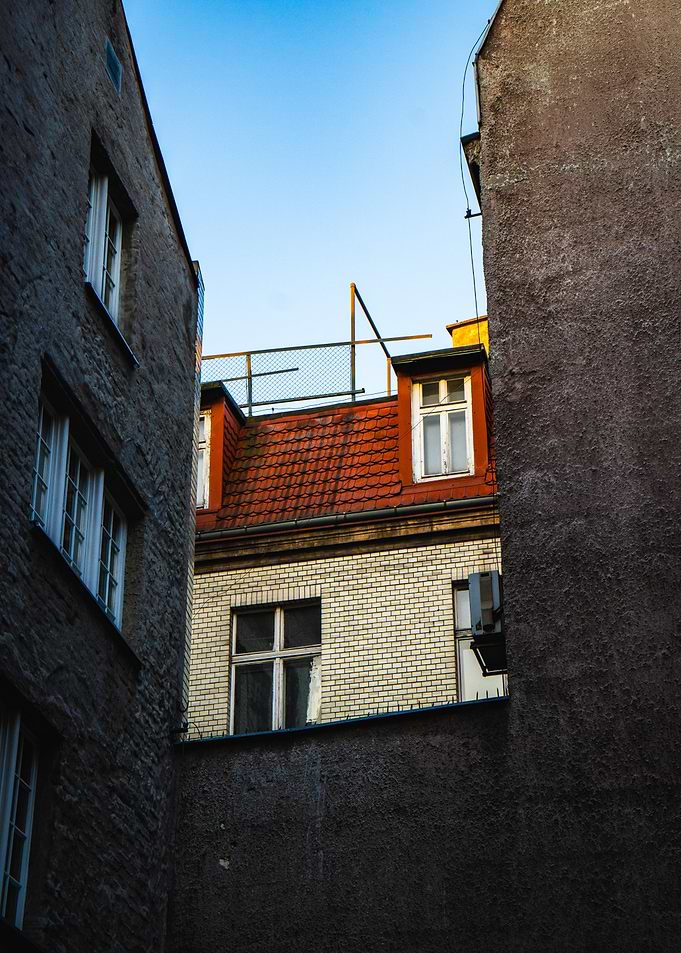 Old City Building Facade
