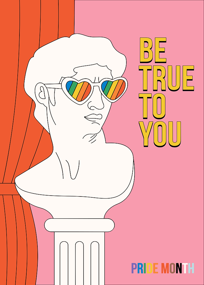 Pride Month Bust