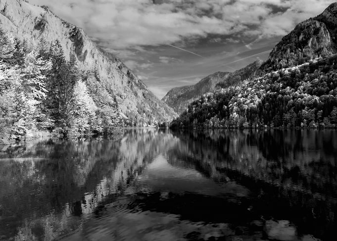 Mountain Lake Reflection