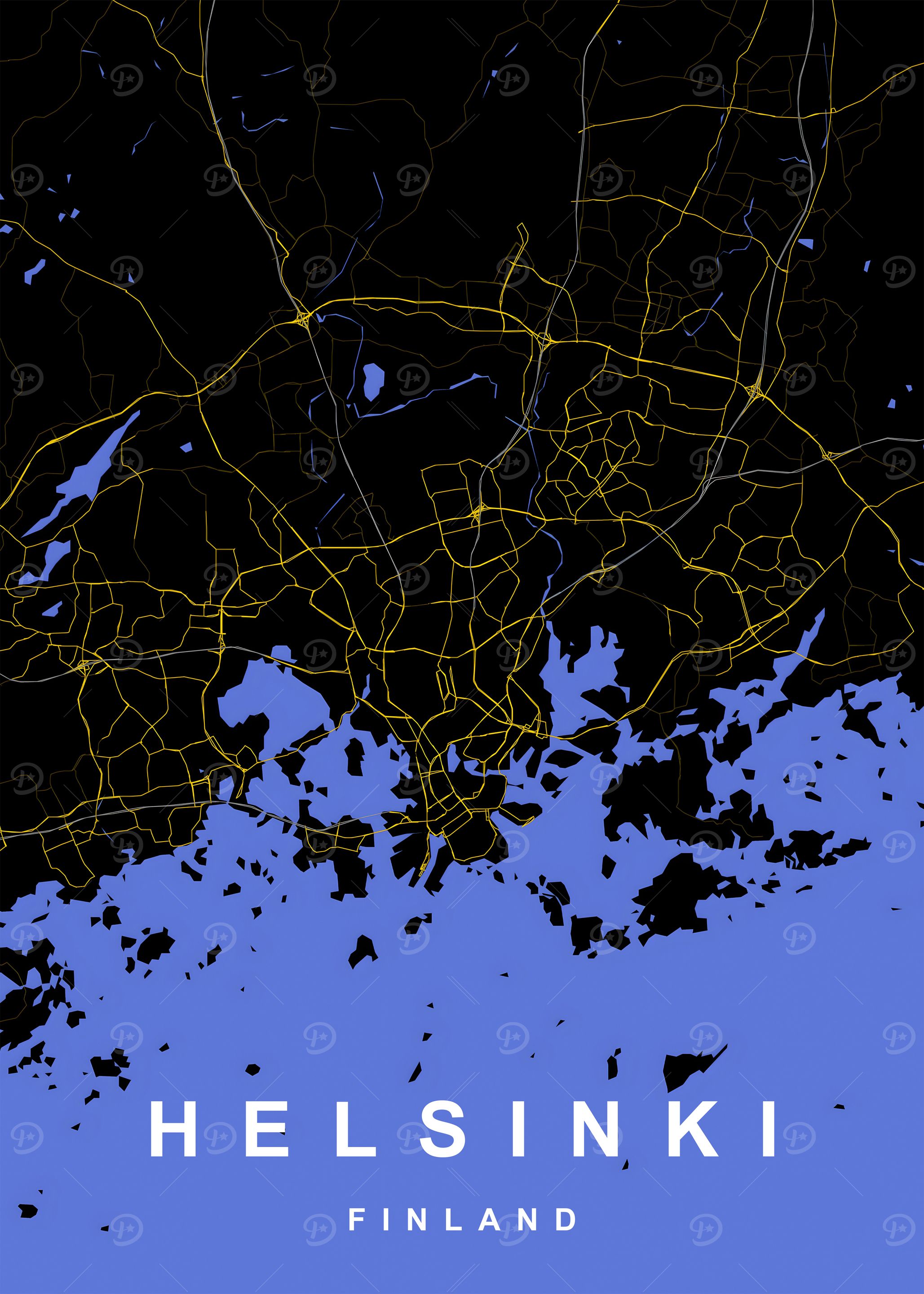 Helsinki City Map