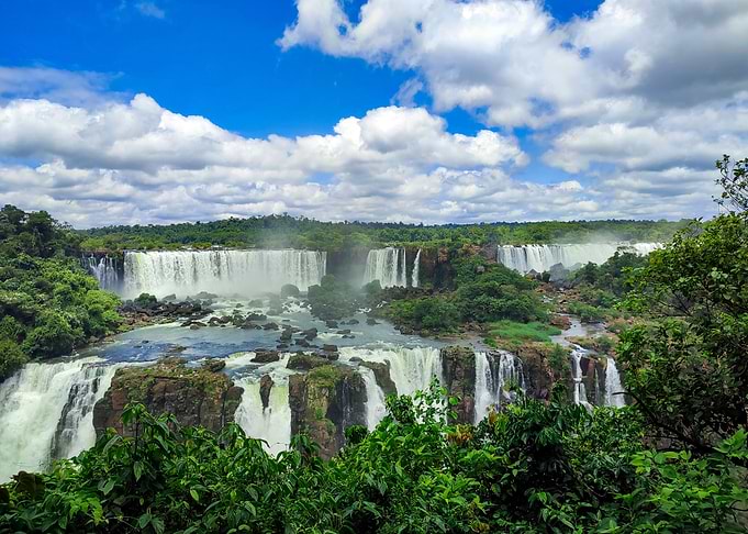 Iguazu Falls Landscape
