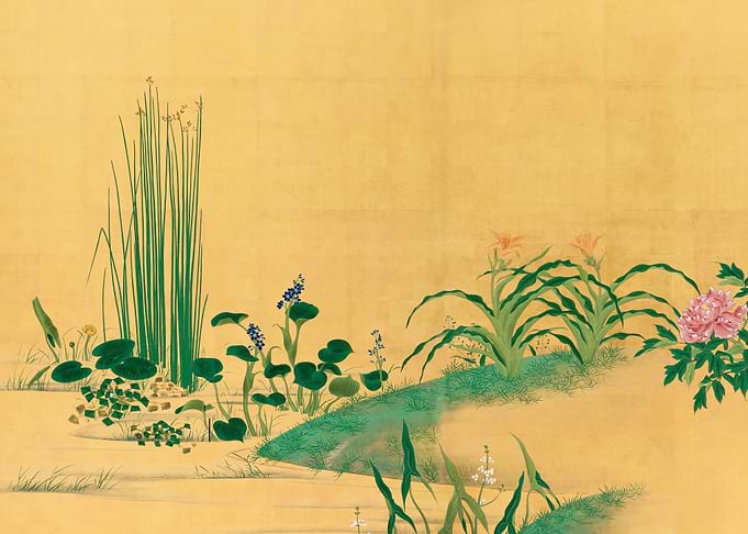 Japanese Garden Painting