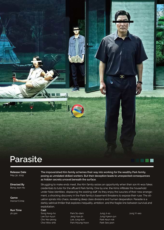 Parasite Movie Poster