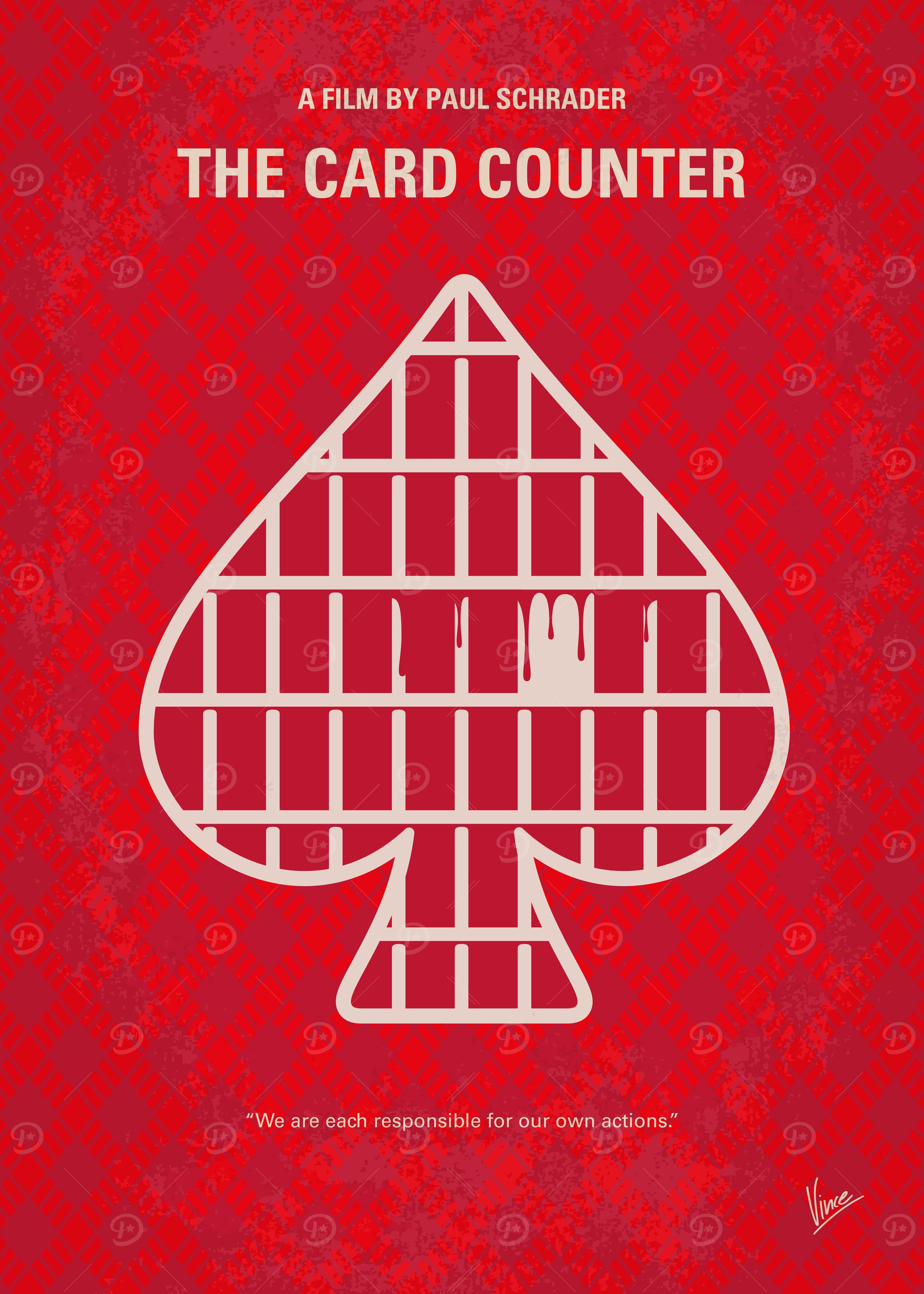 The Card Counter Movie Poster