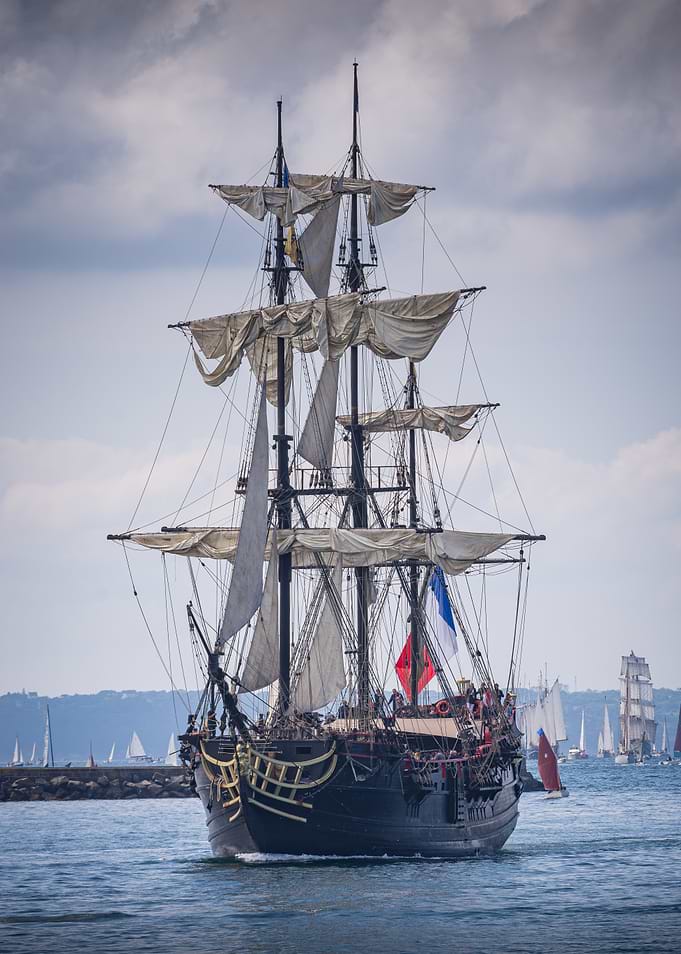 Tall Ship Sailing