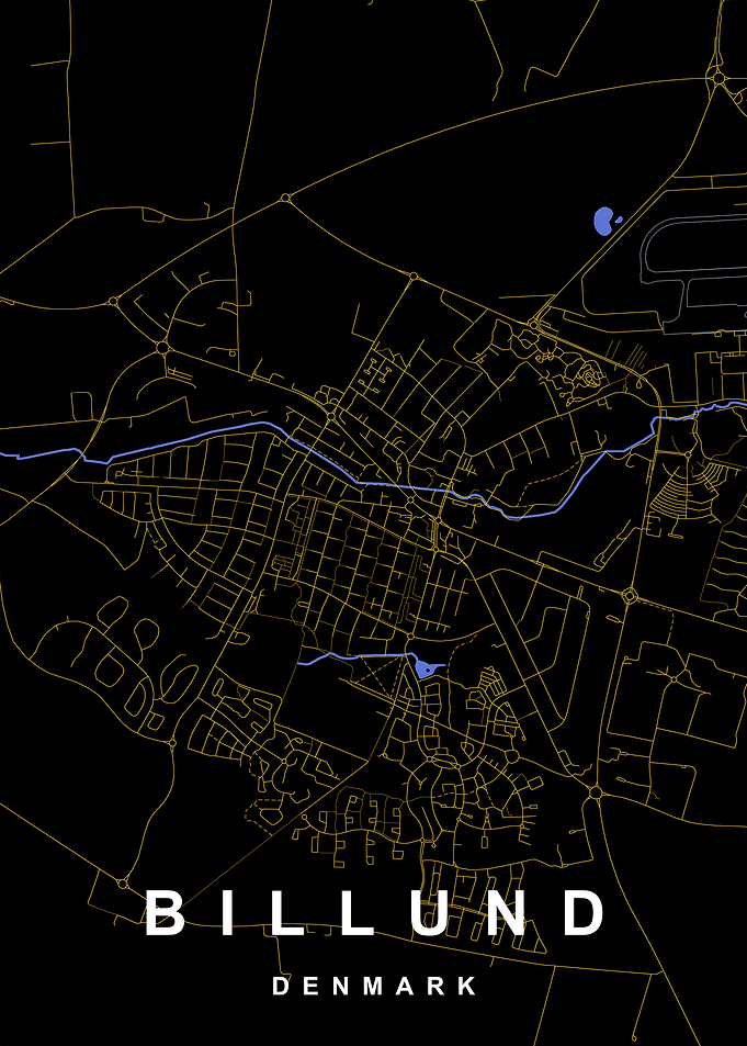 Billund, Denmark Map
