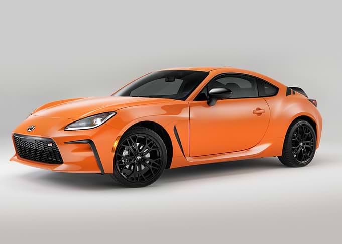 Orange Toyota GR86 Coupe