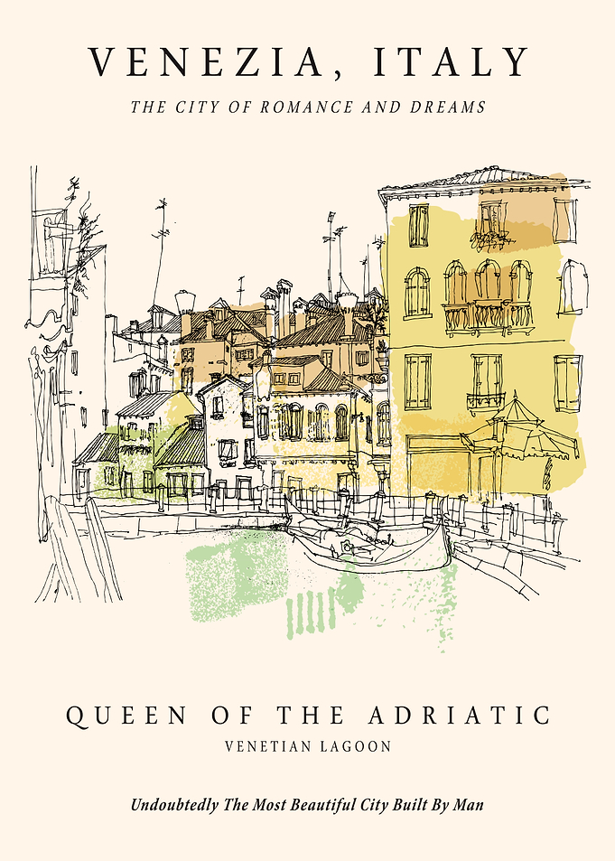 Venice, Italy Sketch