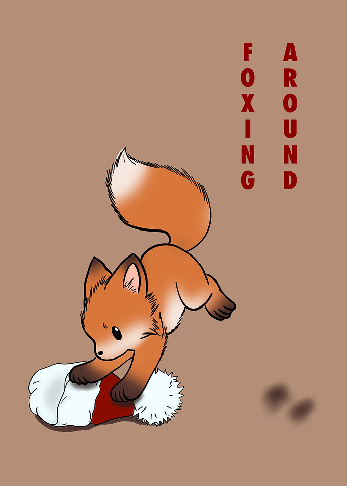 Foxing Around - Christmas Fox