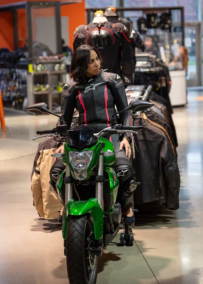 Motorcycle Chick