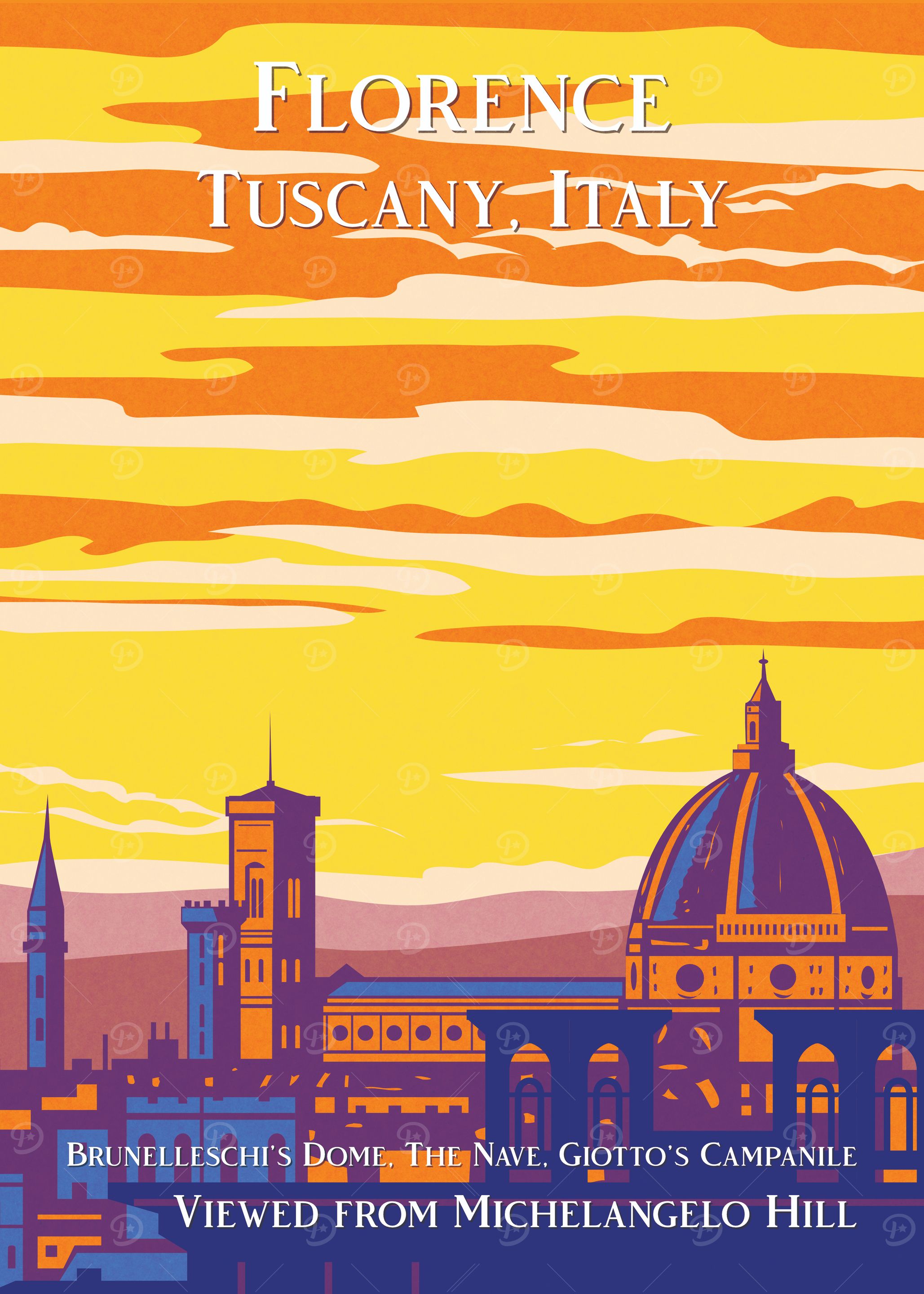 Florence Skyline Italy