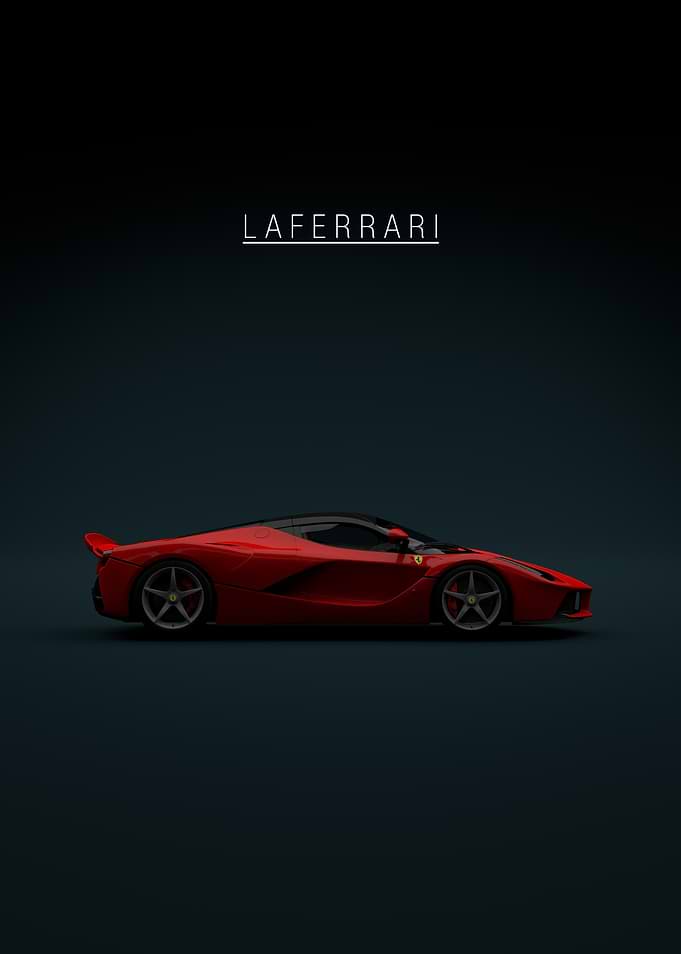 Ferrari LaFerrari Red