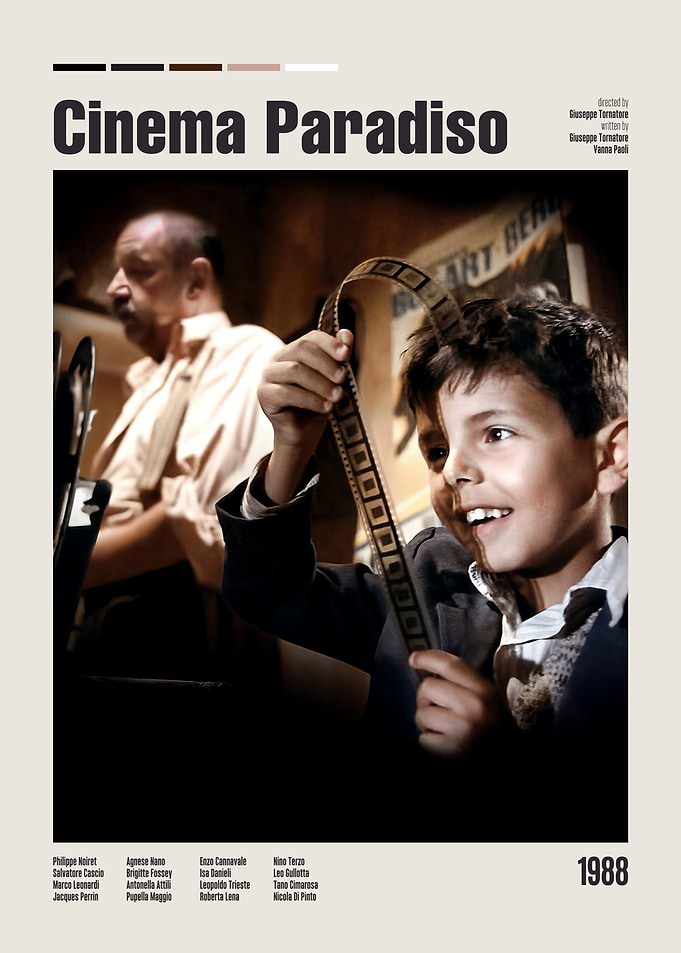 Cinema Paradiso Movie Poster