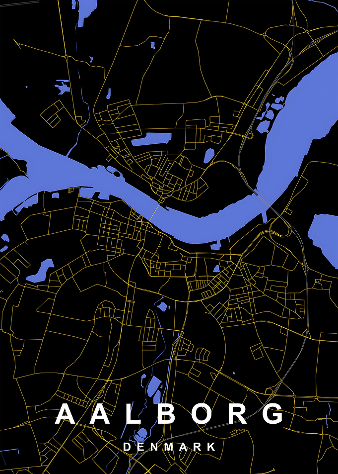 Aalborg City Map