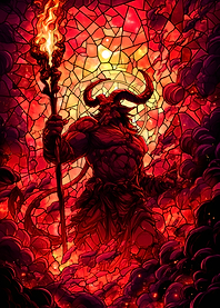 Demonic Stained Glass