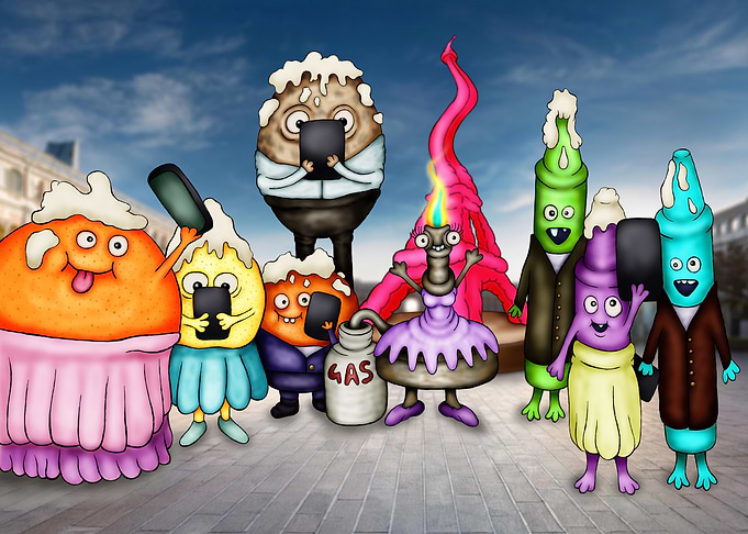 Whimsical Cartoon Party