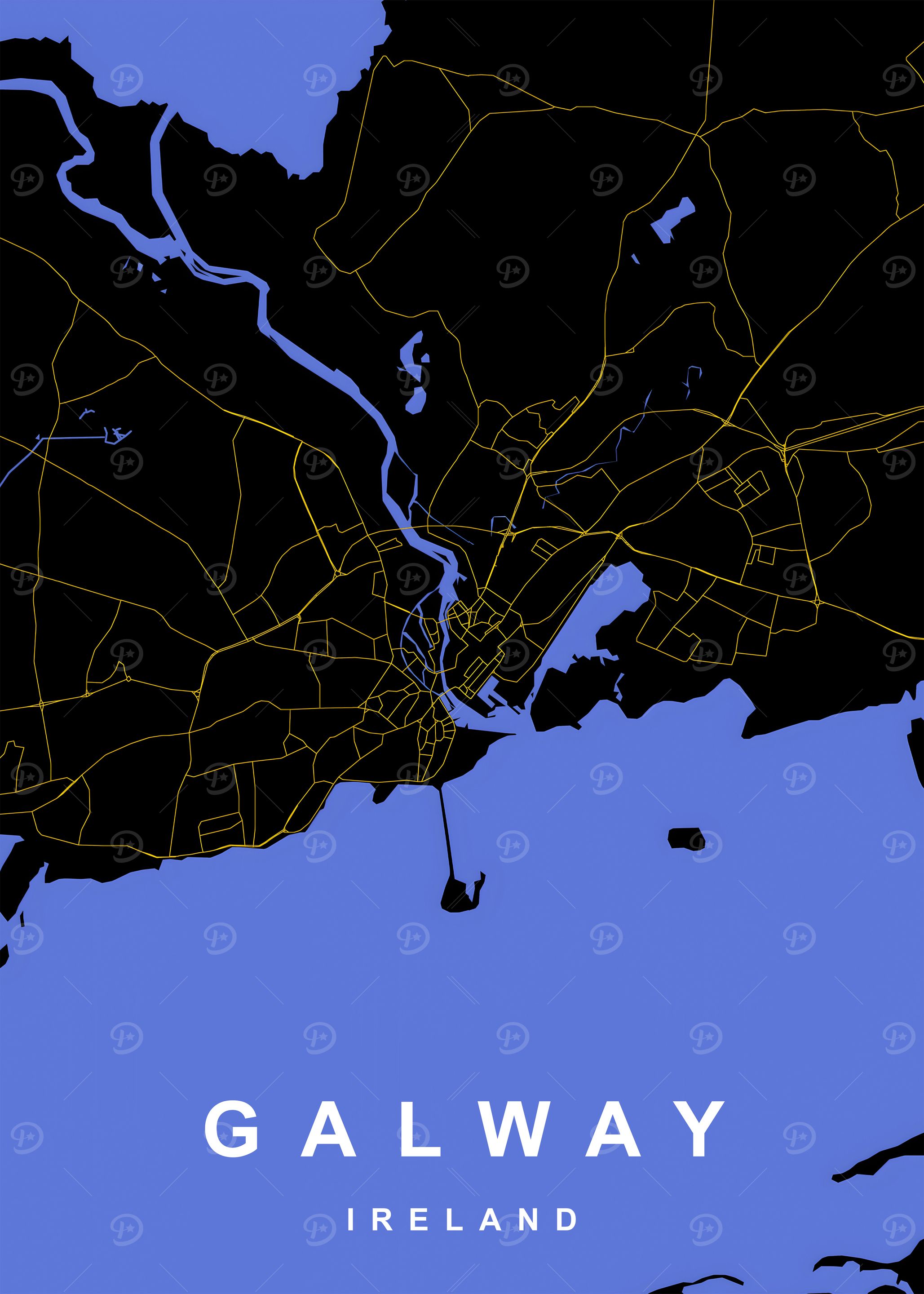 Galway City Map