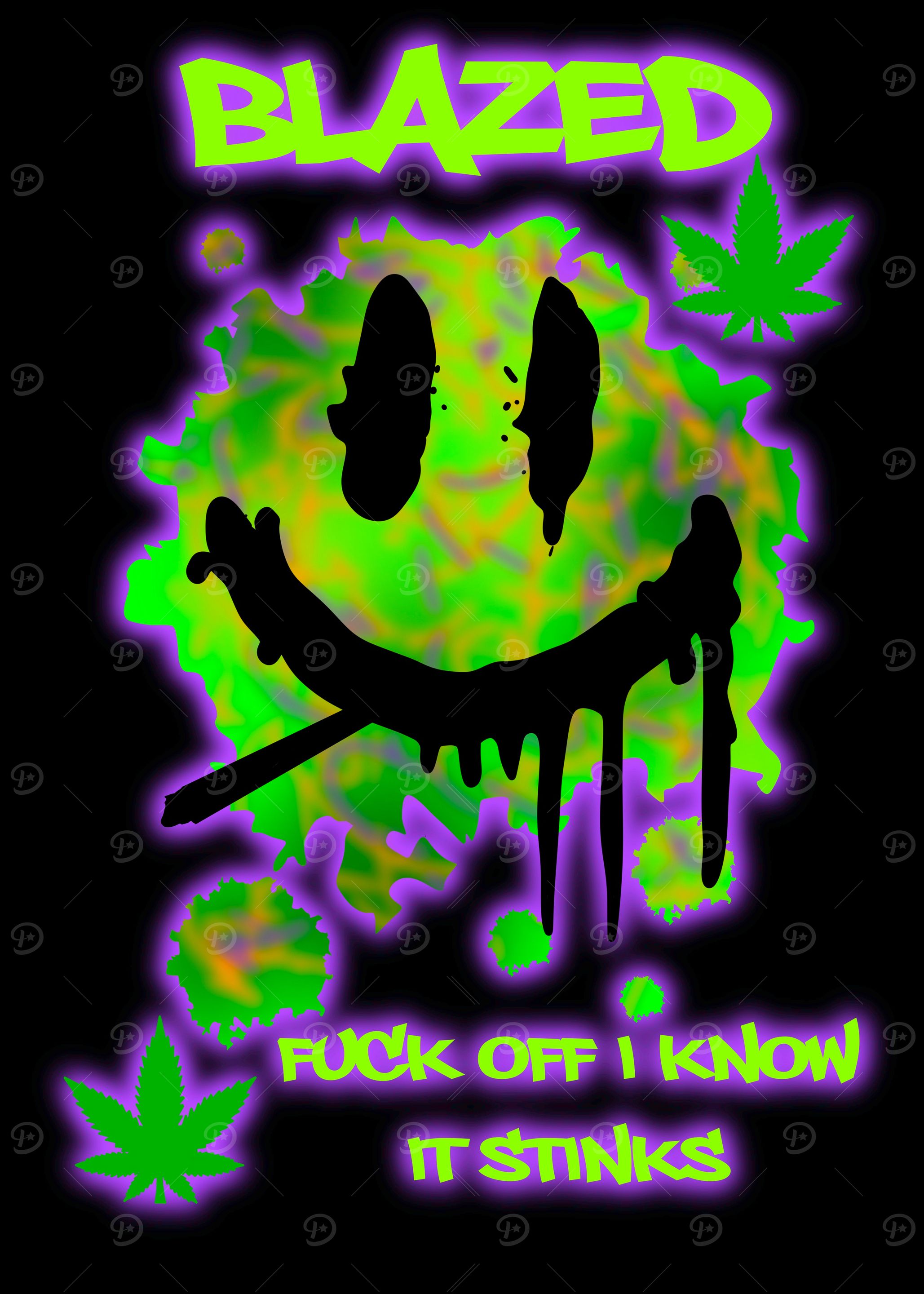 Blazed Smiley Face