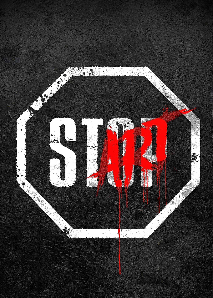 Stop Start Sign