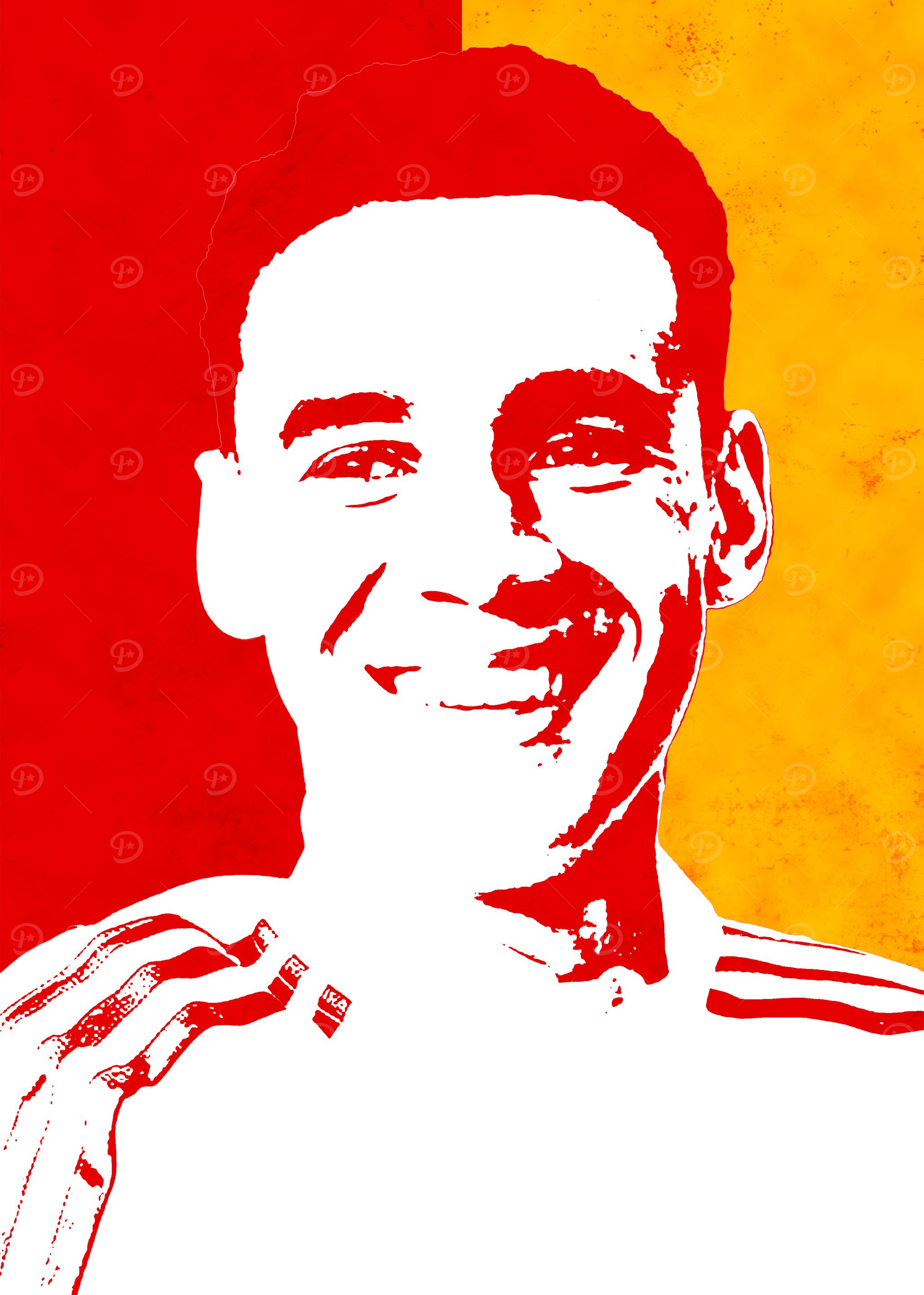 Germany football pop art