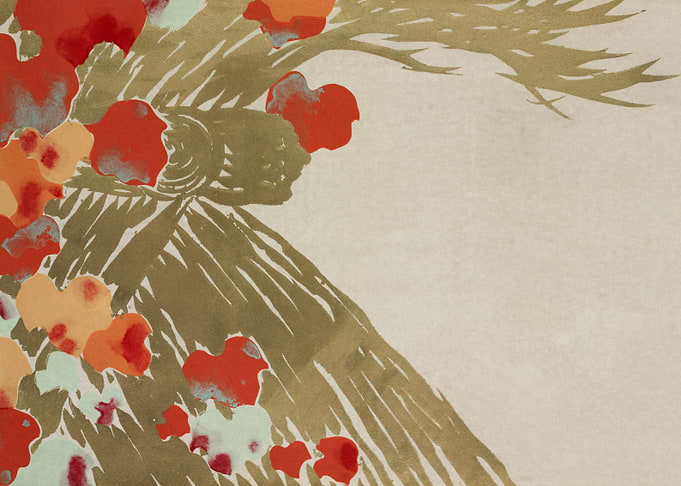 Abstract Floral Art Print