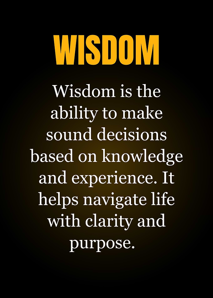 Wisdom Definition Quote
