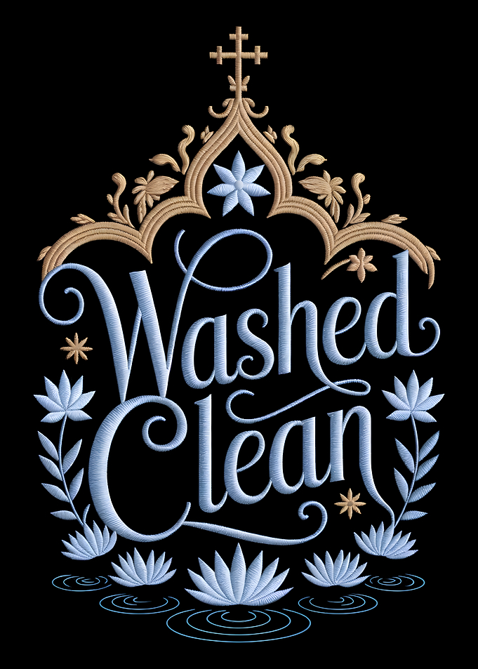 Washed Clean Typography
