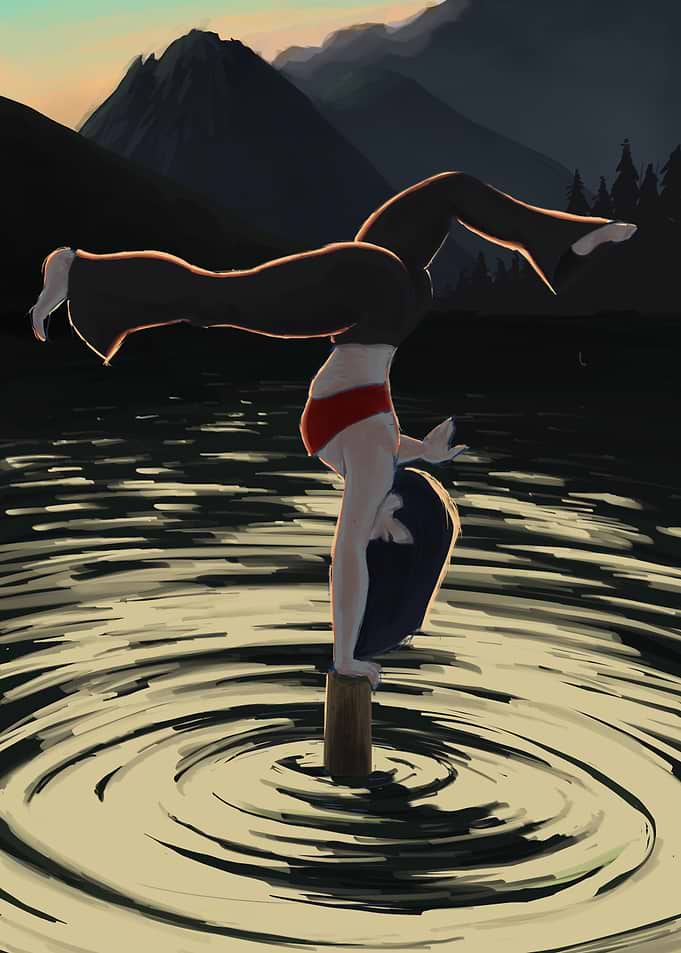 Yoga by the Lake