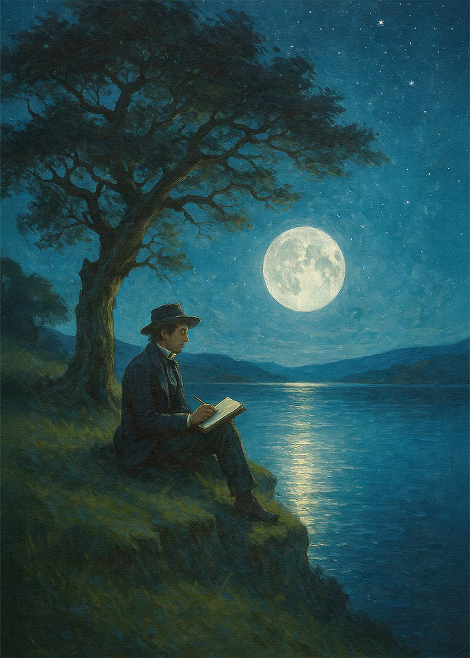 Moonlit Reflections